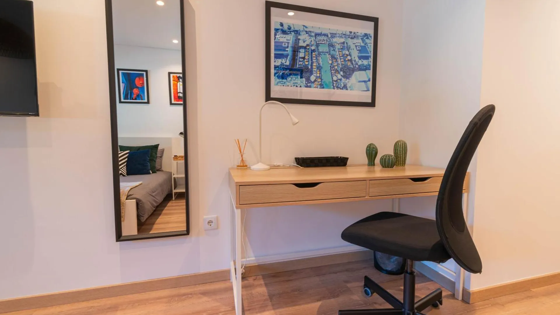 7Min To Uni Se-Velha - Ac - Work Desk - 300Mbs Wifi - Suite 3 كويمبرا البرتغال
